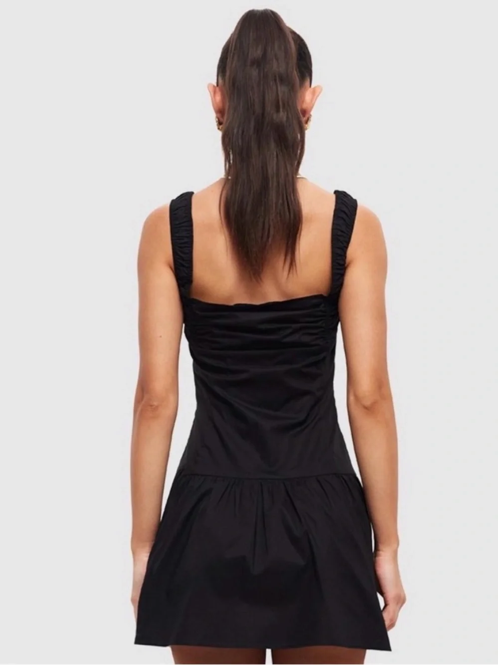 Lioness Heart Shaped Mini Dress | onyx A5 - Picture 4 of 7